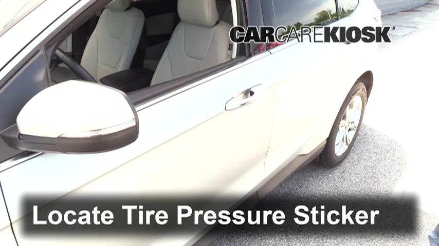 2019 Ford Edge Titanium 2.0L 4 Cyl. Turbo Tires & Wheels Check Tire Pressure